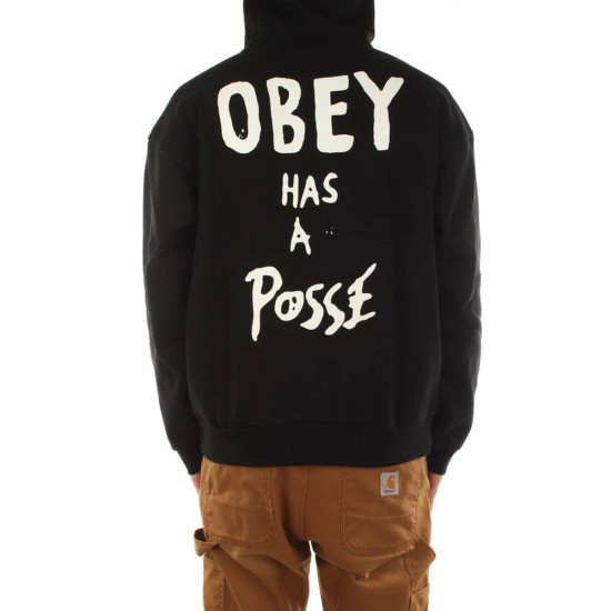 Obey Ανδικό φούτερ Posse Extra Heavy Hood Fleece